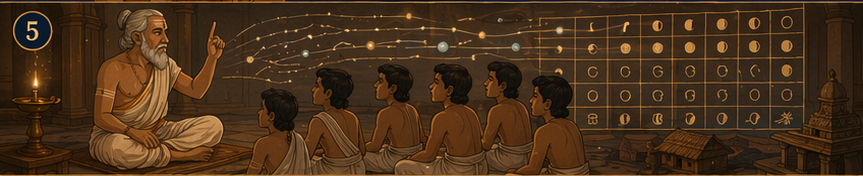 Vakya era timeline illustration