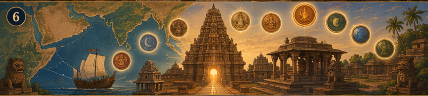 Chola golden age timeline illustration
